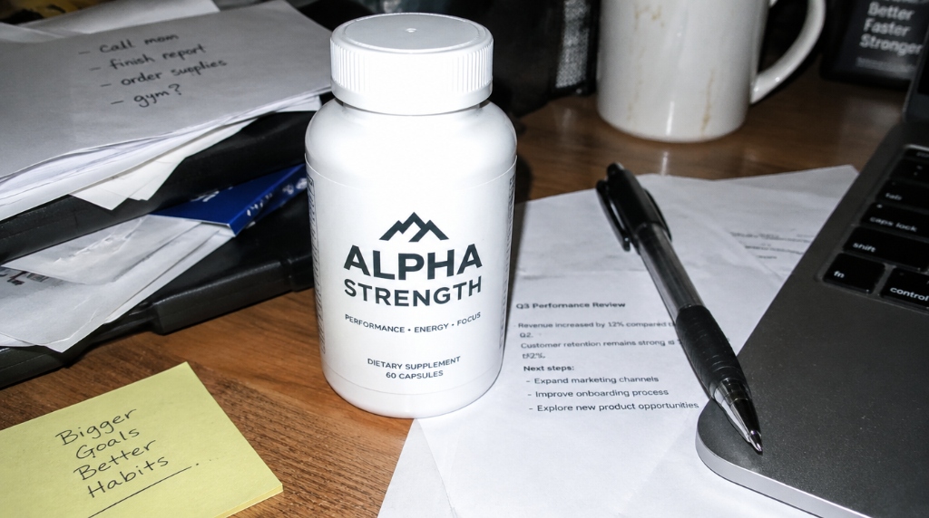 Alpha Strength Nahrungsergänzung